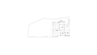 Планировка квартиры 2 спальни в ЖК CRUISE RESORT № 5