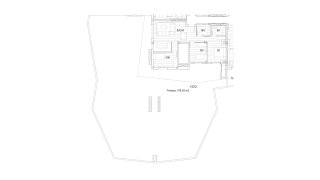 Apartment floor plan, 3 bedrooms in CRUISE RESORT No. 8